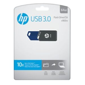 MEMORIA USB 3.0 HP X900W 64GB GRIS-AZUL