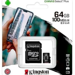 MICRO SD KINGSTON 64GB SELECT PLS 100R