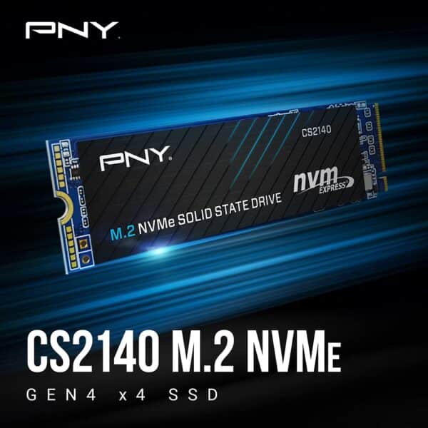 SSD M.2 2280 PNY NVMe PCIe CS2140 500GB - Imagen 3