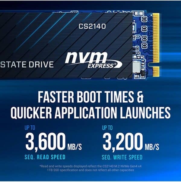 SSD M.2 2280 PNY NVMe PCIe CS2140 500GB - Imagen 4