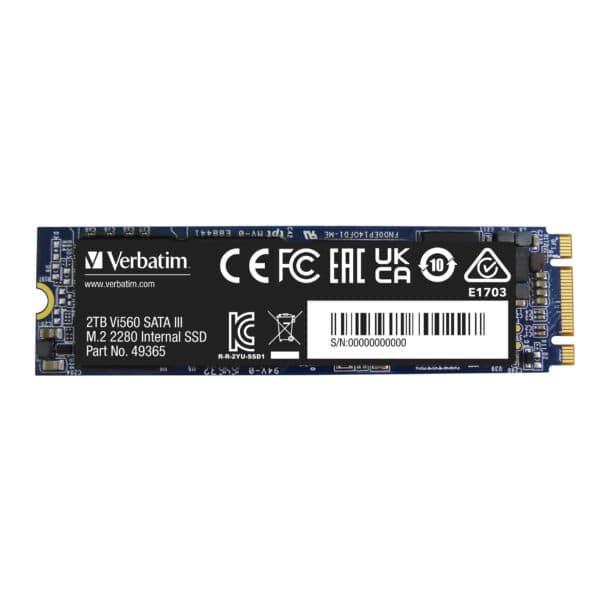 SSD M.2 2TB VERBATIM VI3000 PCIE NVME - Imagen 2