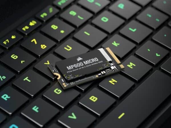 SSD M.2 CORSAIR MP600 NVME PCIE GEN4 MICRO 1TB 2242 - Imagen 3