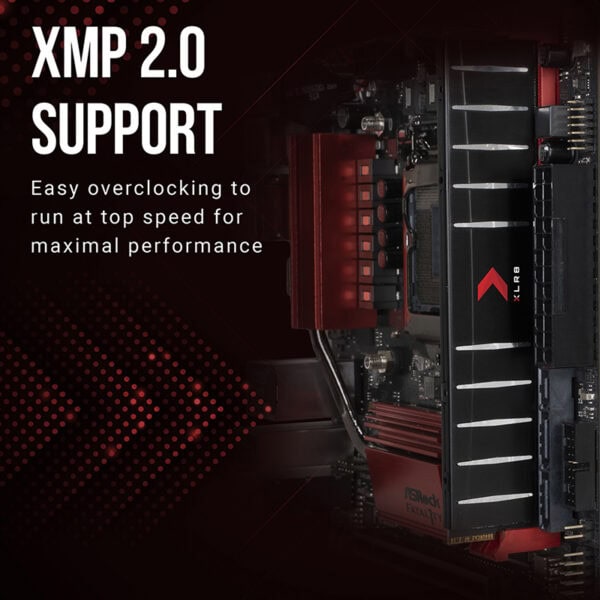 MEMORIA DDR4 PNY 16GB XLR8 3200MHZ DIMM DESKTOP - Imagen 3