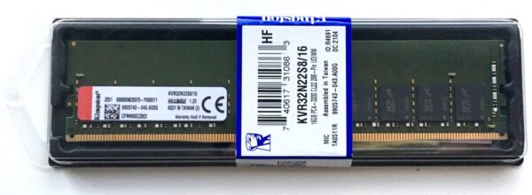 MEMORIA KINGSTON  16GB  D4-3200 S221RX8 DIMM DESKTOP - Imagen 2