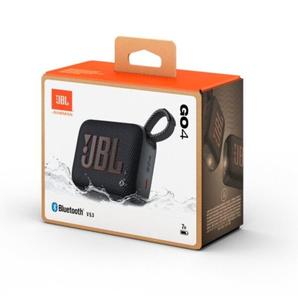 BOCINA INALAMBRICA JBL SPEAKER GO4 NEGRO - Imagen 2