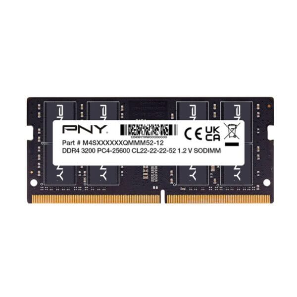 MEMORIA PNY 16GB,SODIMM,DDR4-2400- 17/17/17/1.2v NOTEBOOK - Imagen 2