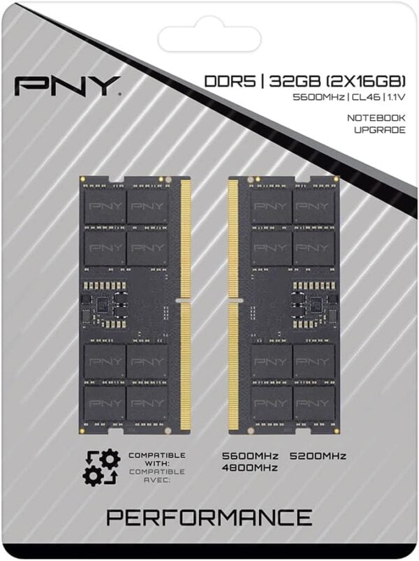 MEMORIA DDR5 PNY 32GB 5600MHZ SODIMM