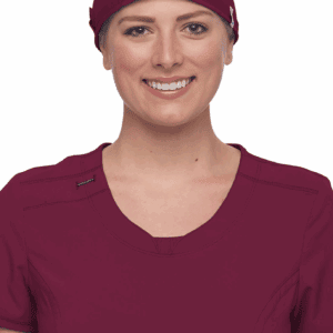 GORRO MEDICO UNISEX CHEROKEE VINO
