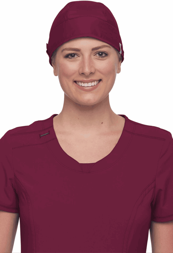 GORRO MEDICO UNISEX CHEROKEE VINO