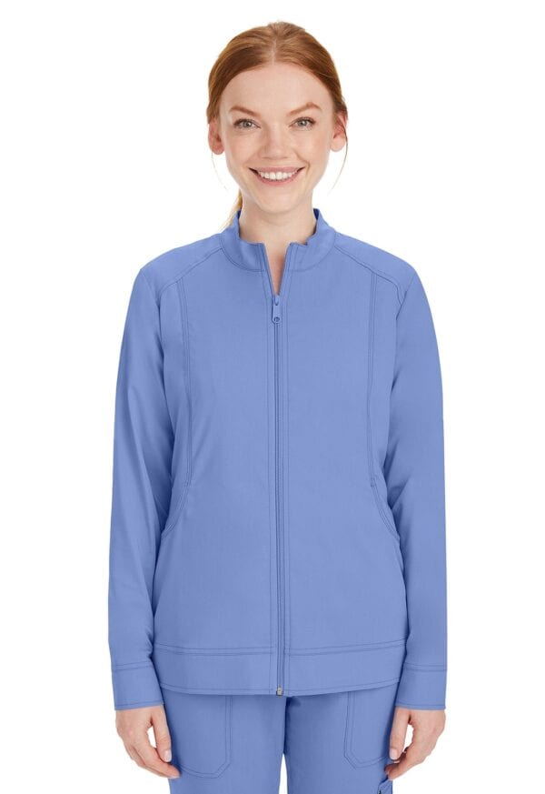 CHAQUETA PARA MUJER HEALING HANDS COLOR CIELO - Imagen 3