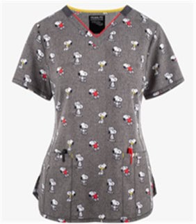 FILIPINA CHEROKY INFINITY MUJER GRIS ESTAMPADO SNOOPY