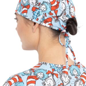 GORRO MEDICO UNISEX DR. SEUSS CELESTE