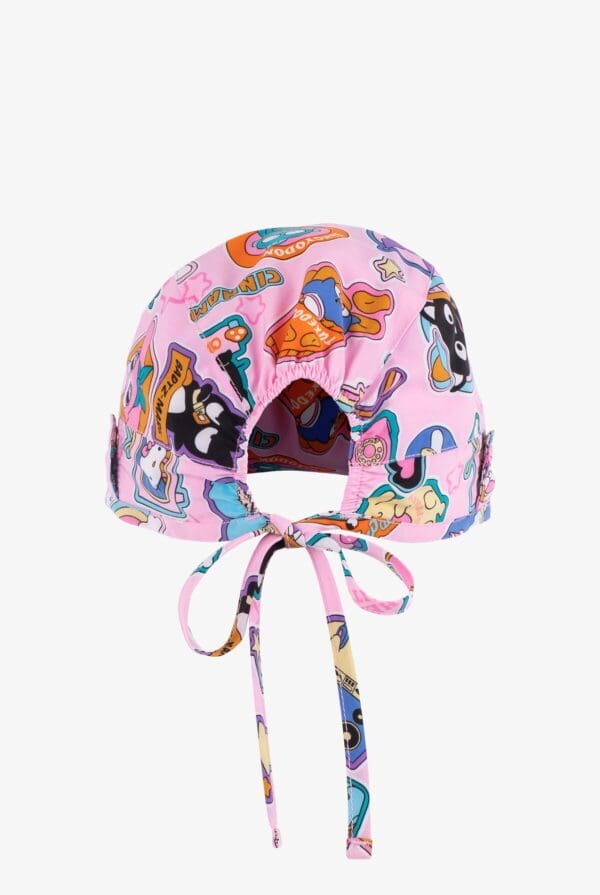 GORRO MEDICO UNISEX ROSADO AMIGOS HELLO KITTY - Imagen 2