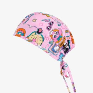GORRO MEDICO UNISEX ROSADO AMIGOS HELLO KITTY