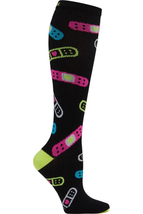 MEDIAS DE COMPRESION CHERKEE REGULAR NEGRO CON CURITAS