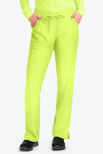 PANTALON SKECHER MUJER VERDE FLUORESCENTE - Imagen 2