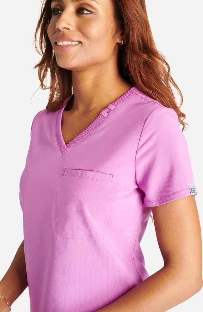 FILIPINA QUIRURGICA MUJER CHEROKEE REGULAR LILA - Imagen 2