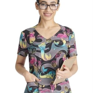 FILIPINA DISNEY MUJER NEGRA ESTAMPADO SIRENITA