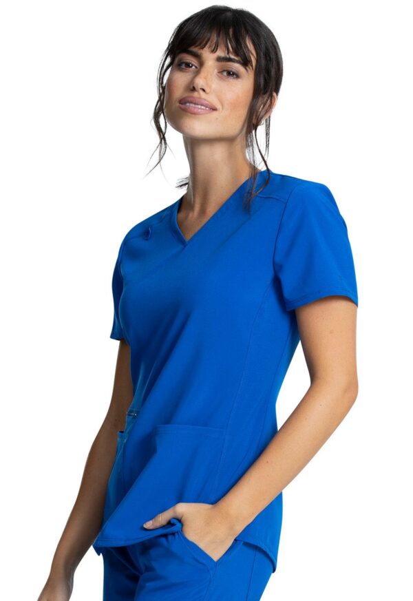FILIPINA QUIRURGICA MUJER CHEROKEE ALLURA AZUL REAL - Imagen 2