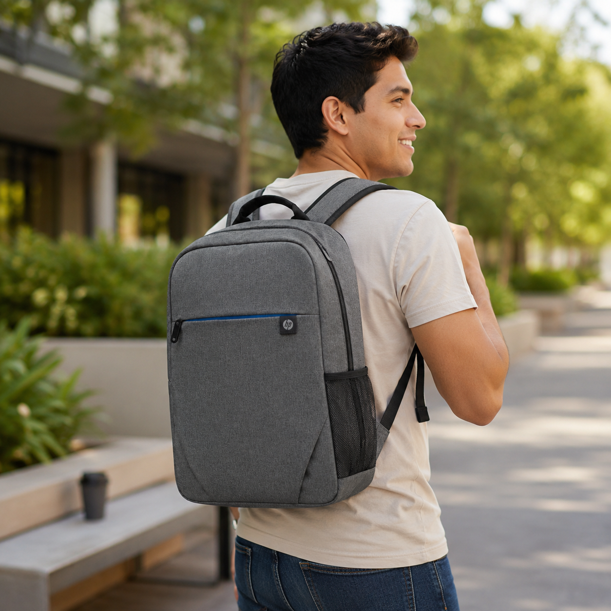 MOCHILA HP PRELUDE 15.6" GRIS P/PORTATILES - Imagen 4