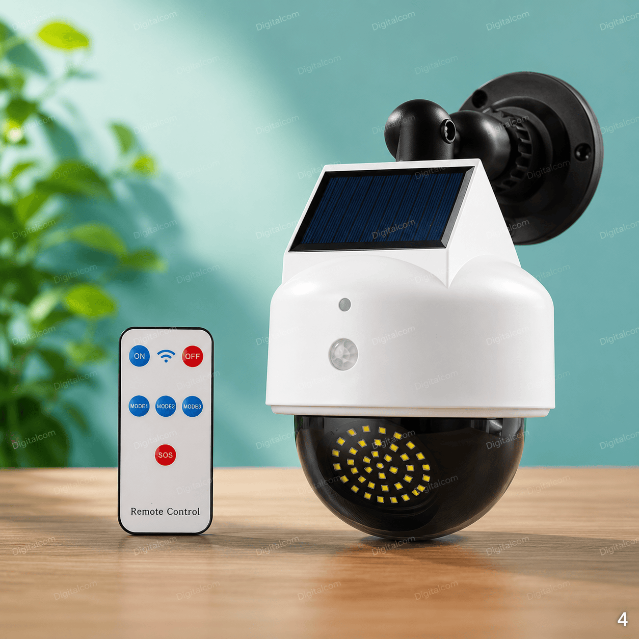 LAMPARA SOLAR SIMULACION CAMARA