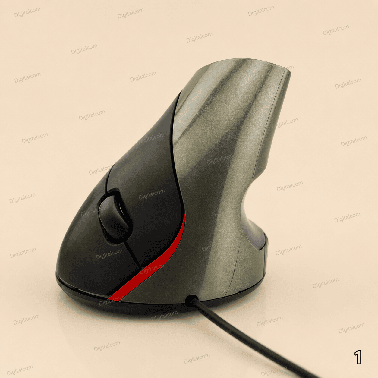 MOUSE ERGONOMICO CON CABLE