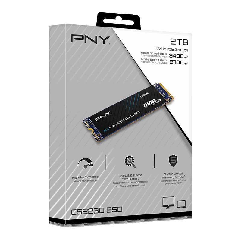 SSD M.2 2280 500GB PNY NVME GEN 3 CS2230